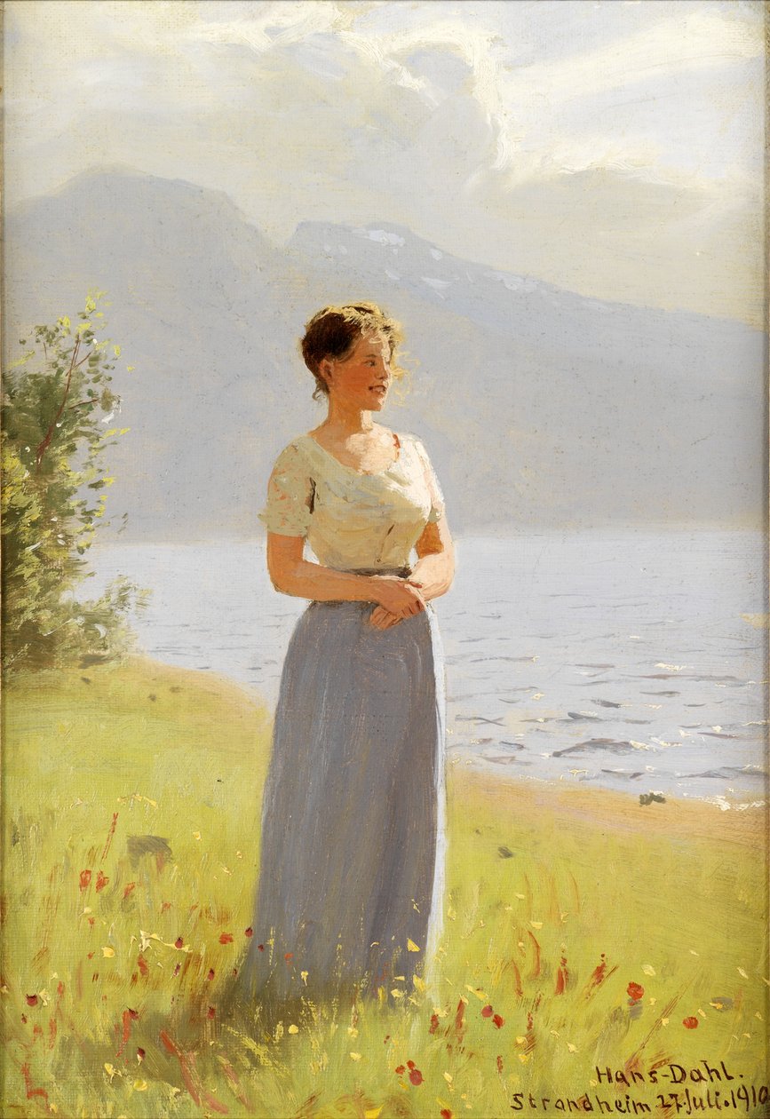斯特兰德海姆，1910年 作者 汉斯·达尔
