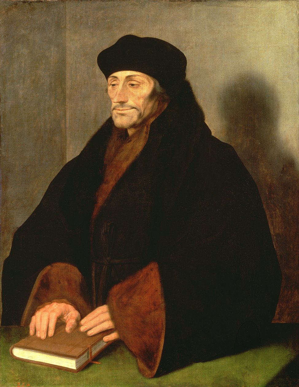 鹿特丹伊拉斯谟，1523年 作者 小汉斯·霍尔拜因