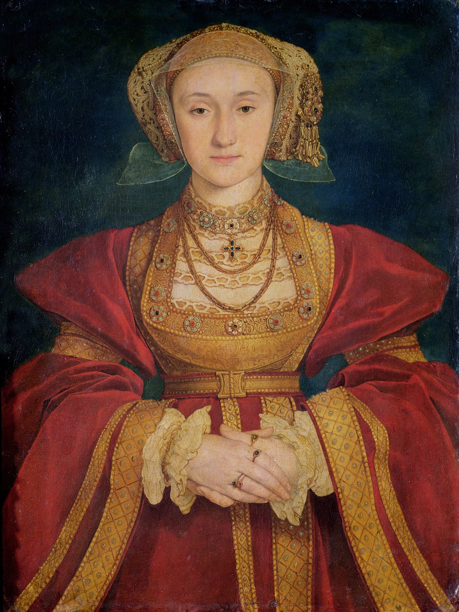 安妮的肖像（1515-57）1539 作者 小汉斯·霍尔拜因
