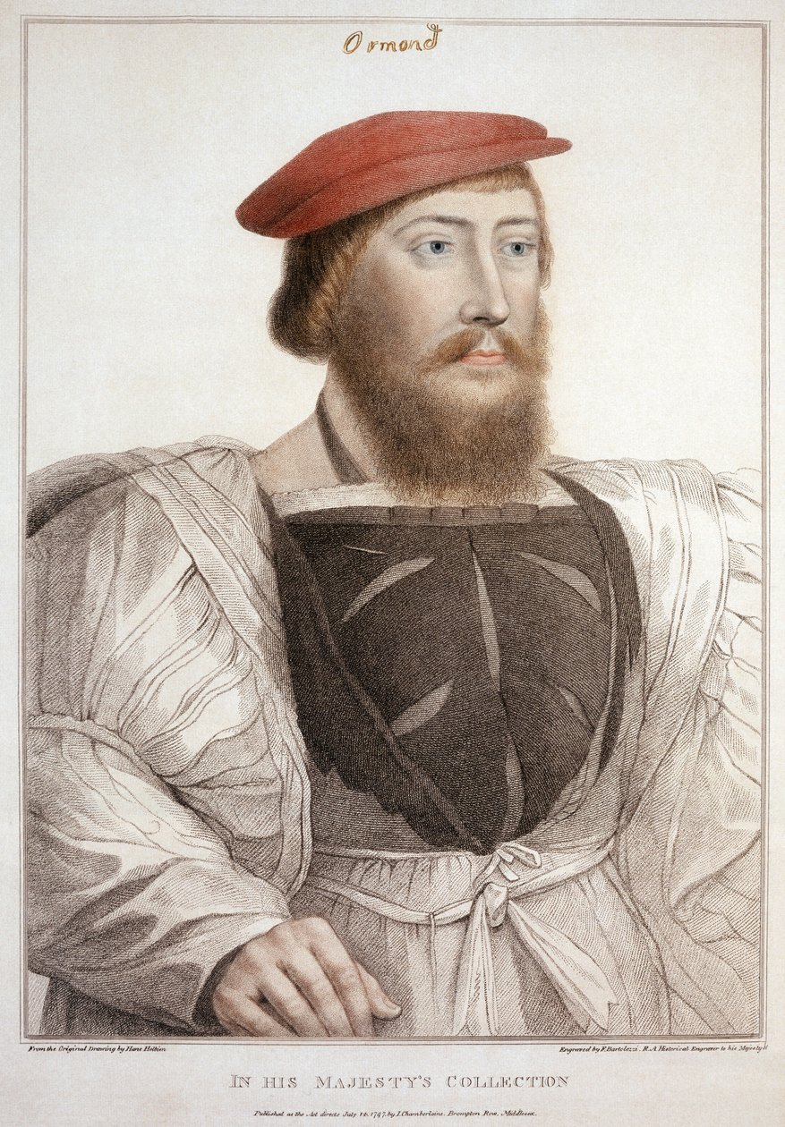 Thomas Boleyn爵士（1477-1539）由Francesco Bartolozzi（1727-1815）1797年刻 作者 小汉斯·霍尔拜因