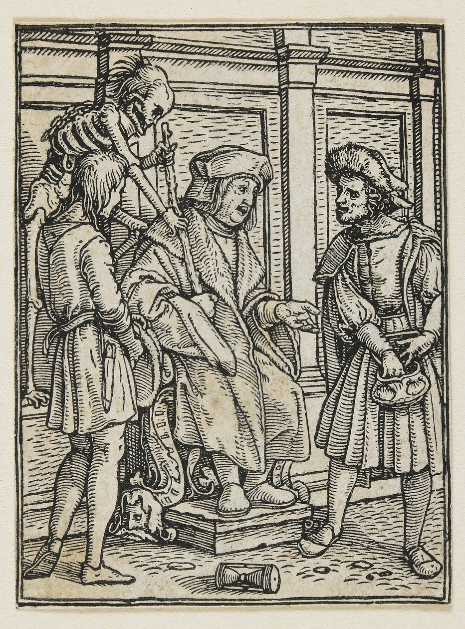 死亡之舞法官（里昂），1538年，1523-1526 作者 小汉斯·霍尔拜因