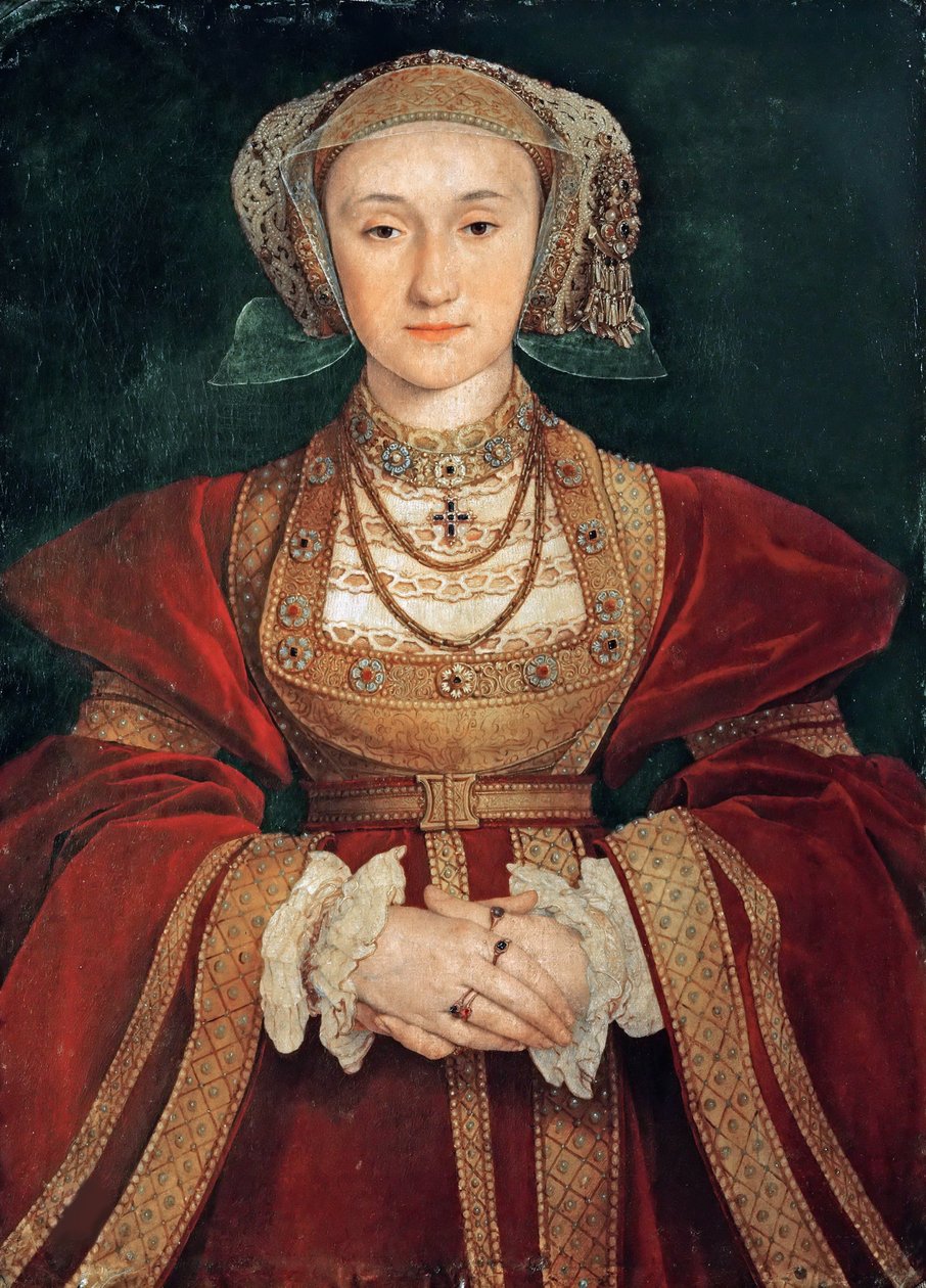 克莱维斯的安妮1515-1557年，约1539年。 作者 小汉斯·霍尔拜因