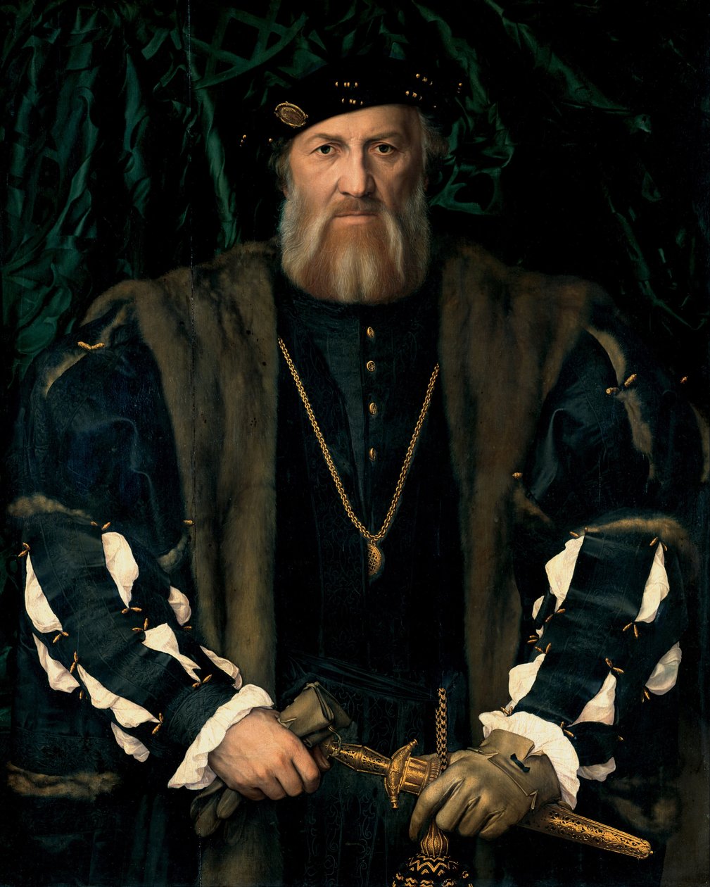 查尔斯·德索里尔（Sieur de Morette），1534-1535年 作者 小汉斯·霍尔拜因