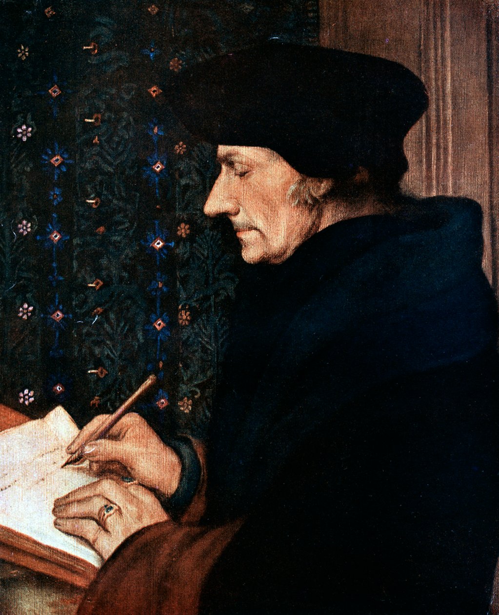 Desiderus Erasmus 1497-1543，荷兰人文主义者和学者，1523年。 作者 小汉斯·霍尔拜因