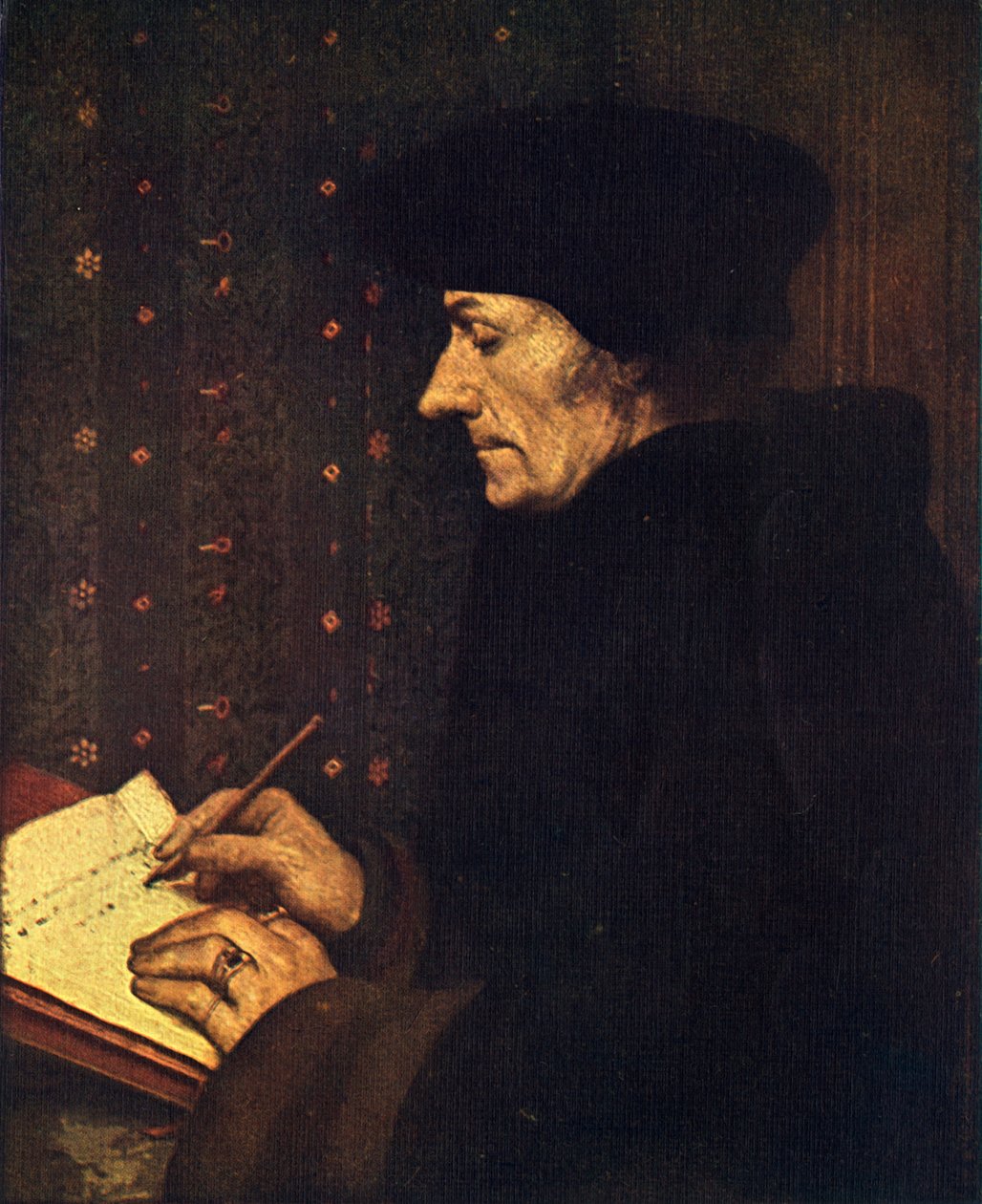 伊拉斯mus（Erasmus），1523年，1909年 作者 小汉斯·霍尔拜因