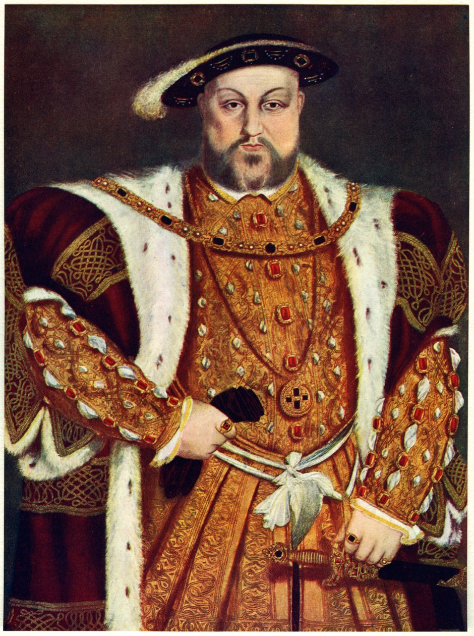 亨利八世，c1517-1540。 作者 小汉斯·霍尔拜因