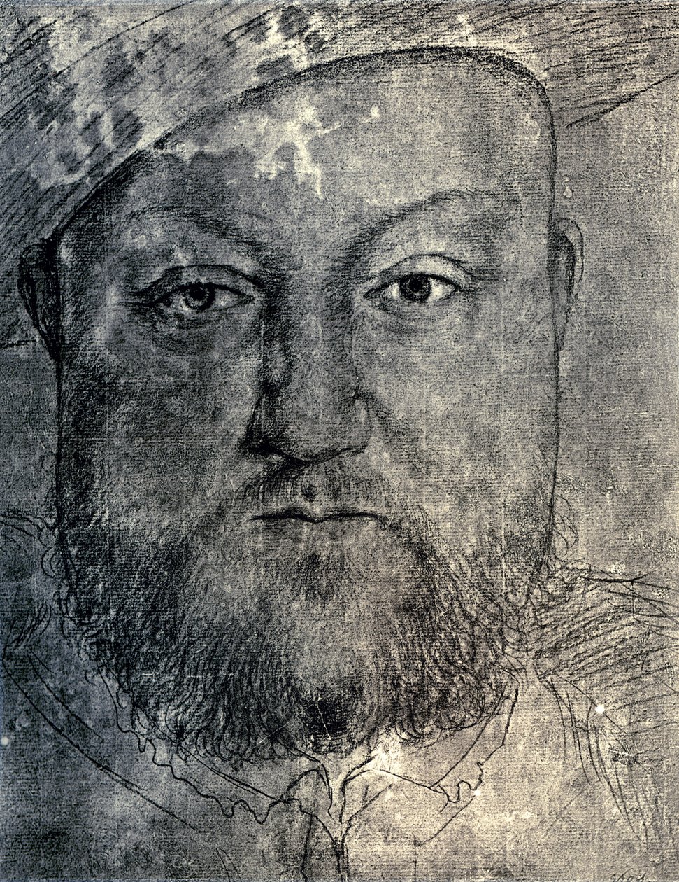 亨利八世（Henry VIII），c1540，1902年。 作者 小汉斯·霍尔拜因