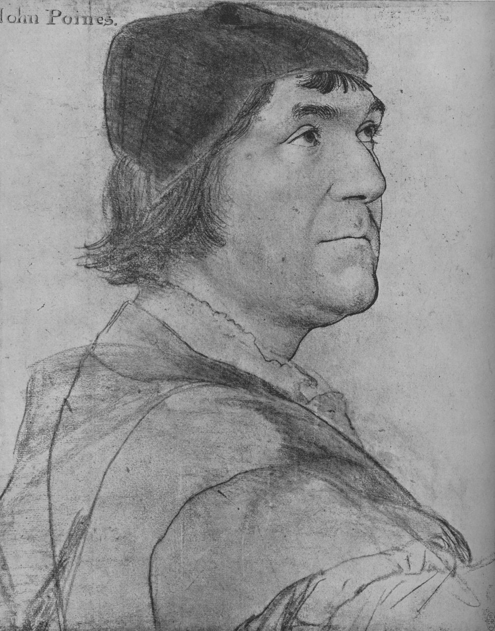 约翰·波因茨（John Poyntz），c1532-1543年1945年 作者 小汉斯·霍尔拜因
