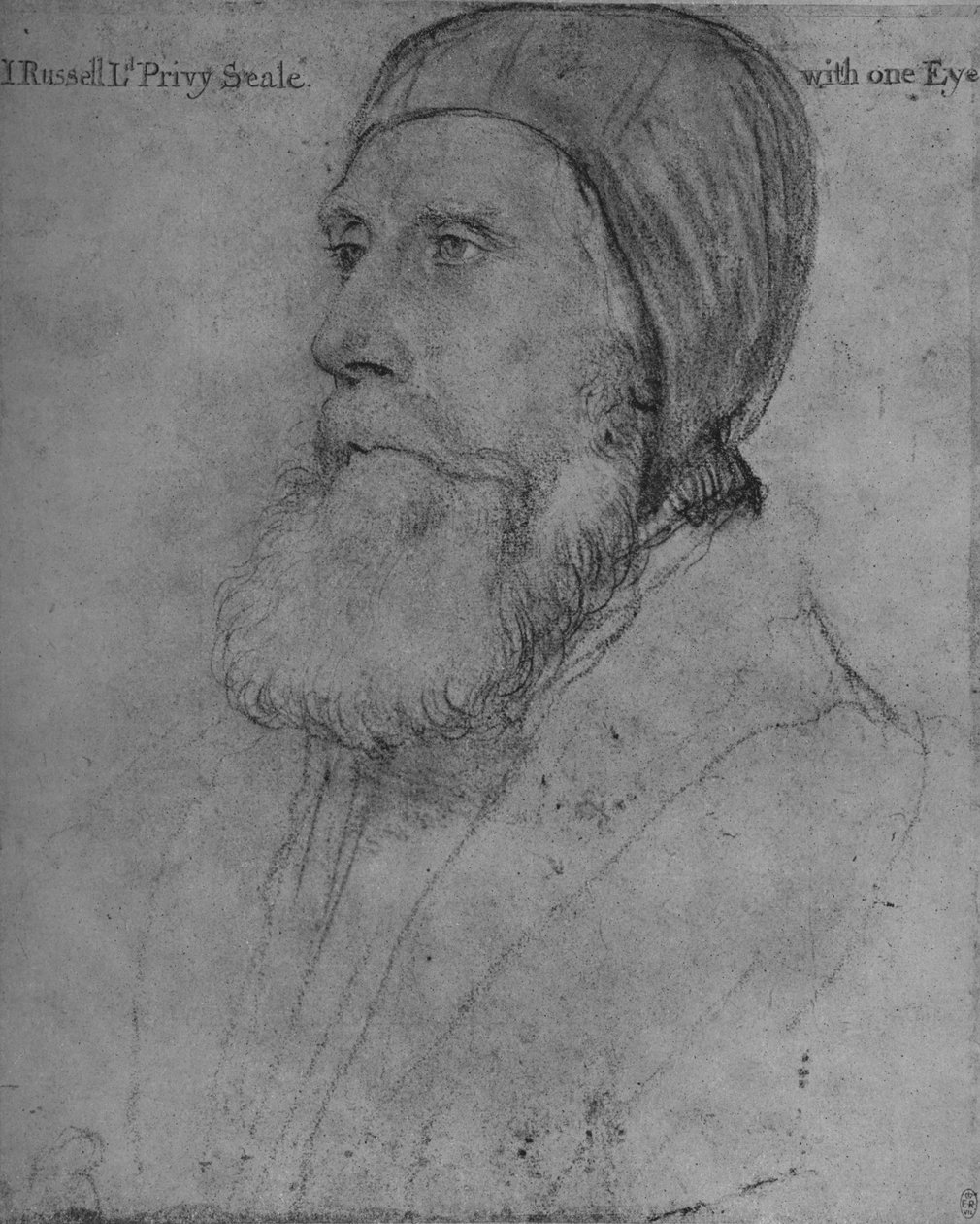贝德福德伯爵约翰·罗素（John Russell），c1532-1543年，1945年 作者 小汉斯·霍尔拜因