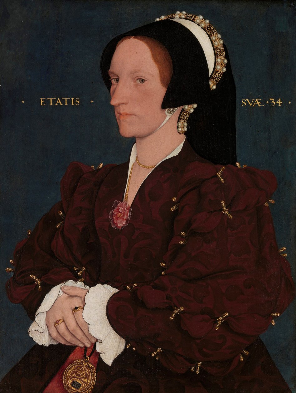 李女士，1540年代初 作者 小汉斯·霍尔拜因