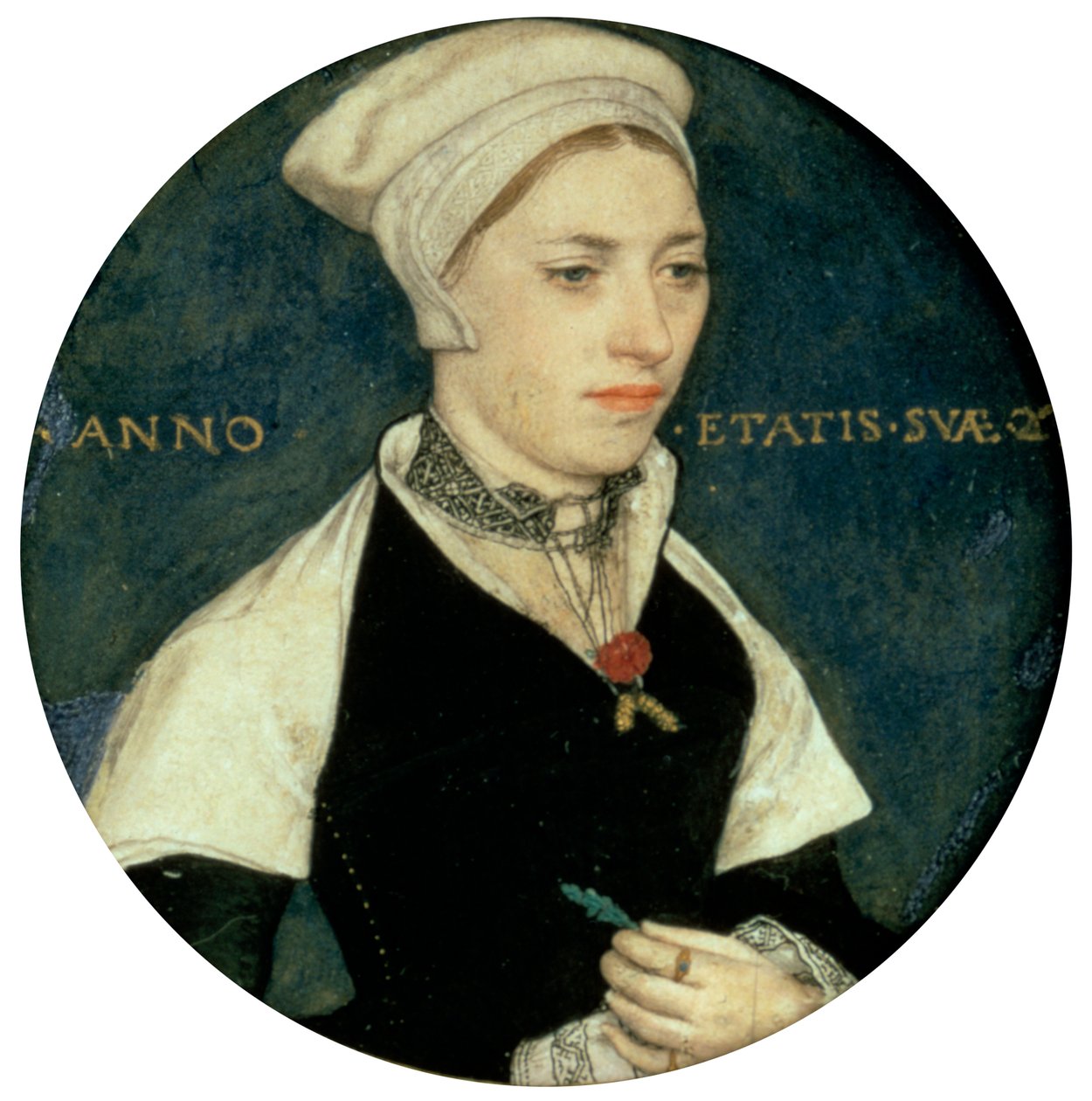 彭伯顿夫人肖像，c1535 作者 小汉斯·霍尔拜因