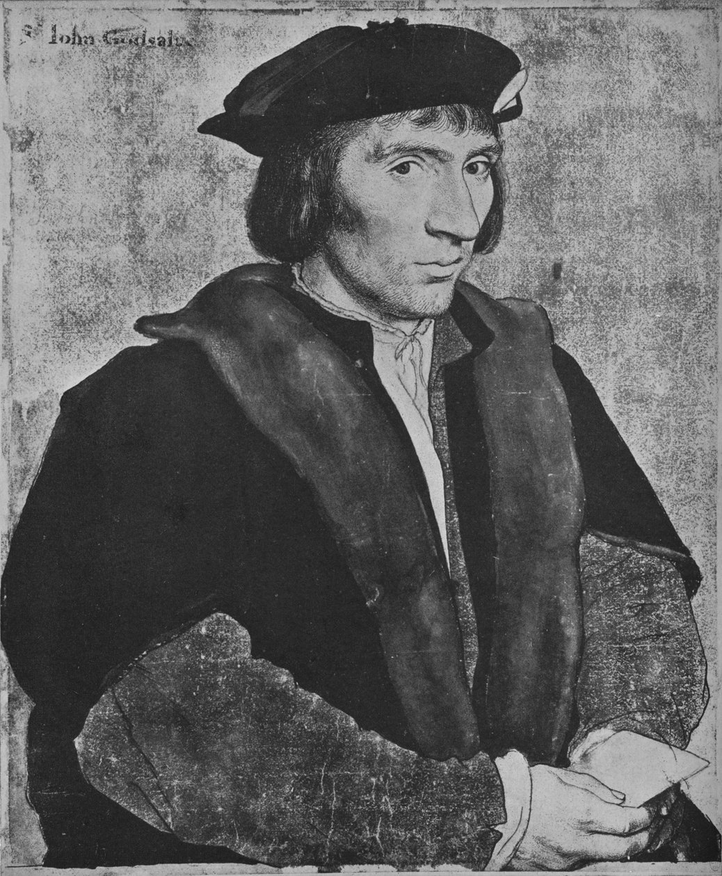 约翰·戈萨尔夫爵士（c1532-1534 1945） 作者 小汉斯·霍尔拜因