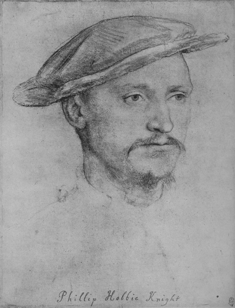 菲利普·霍比爵士，c1532-1543年，1945年 作者 小汉斯·霍尔拜因
