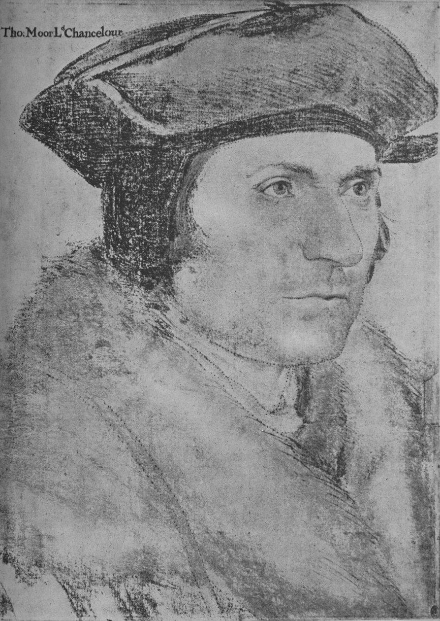 托马斯·莫尔爵士（1526-1527 1945） 作者 小汉斯·霍尔拜因
