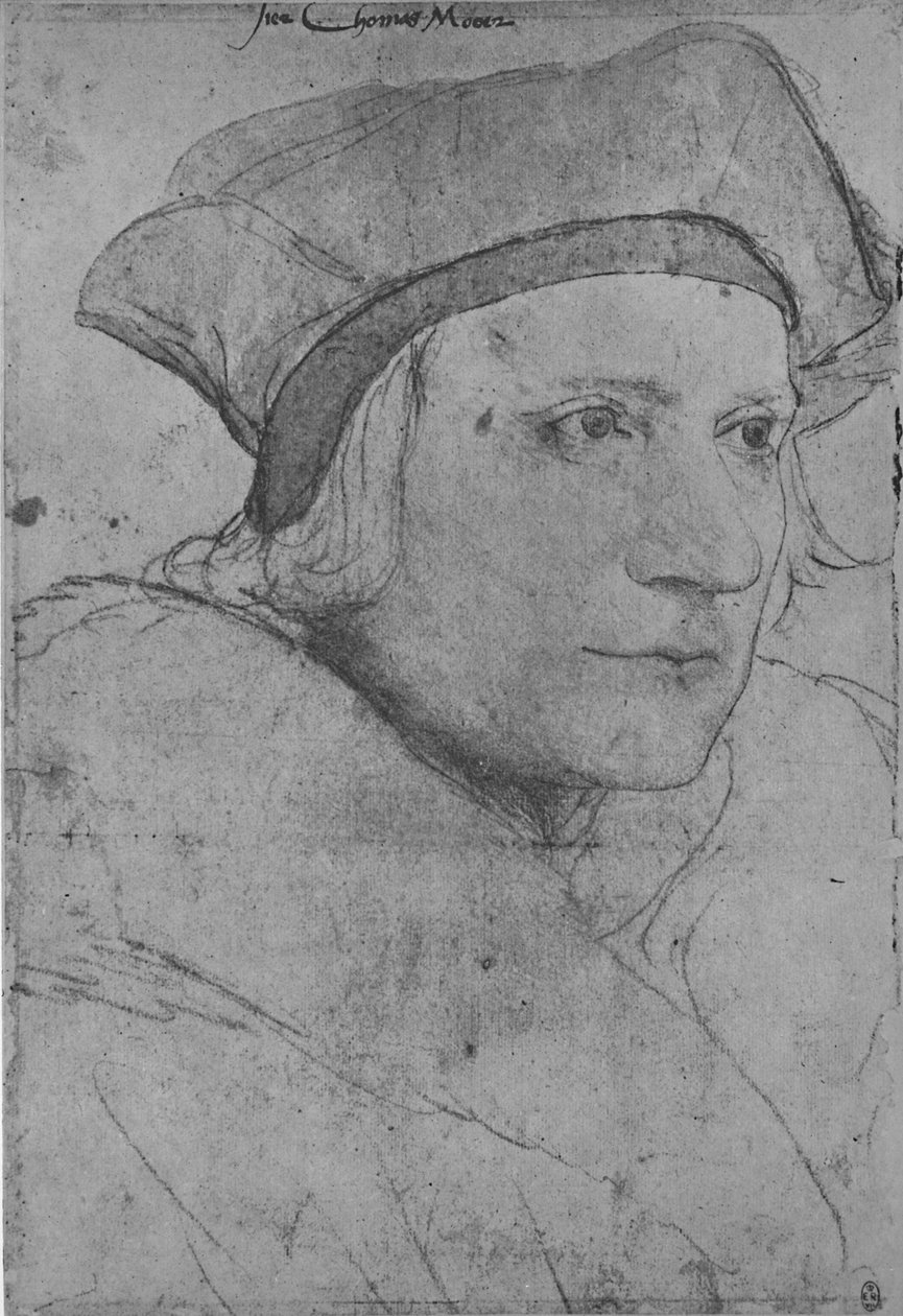 托马斯·莫尔爵士（1526-1527 1945） 作者 小汉斯·霍尔拜因