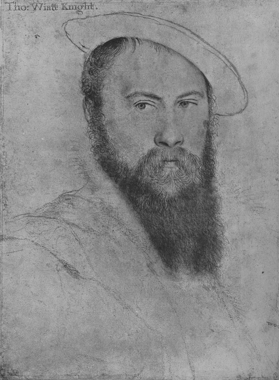 托马斯·怀亚特爵士，c1535-1537年，1945年 作者 小汉斯·霍尔拜因