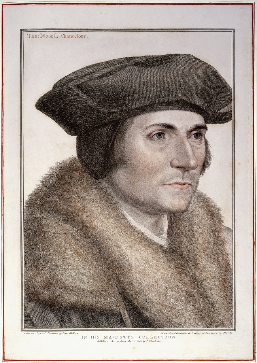 大臣托马斯·莫尔（Thomas More） 作者 小汉斯·霍尔拜因