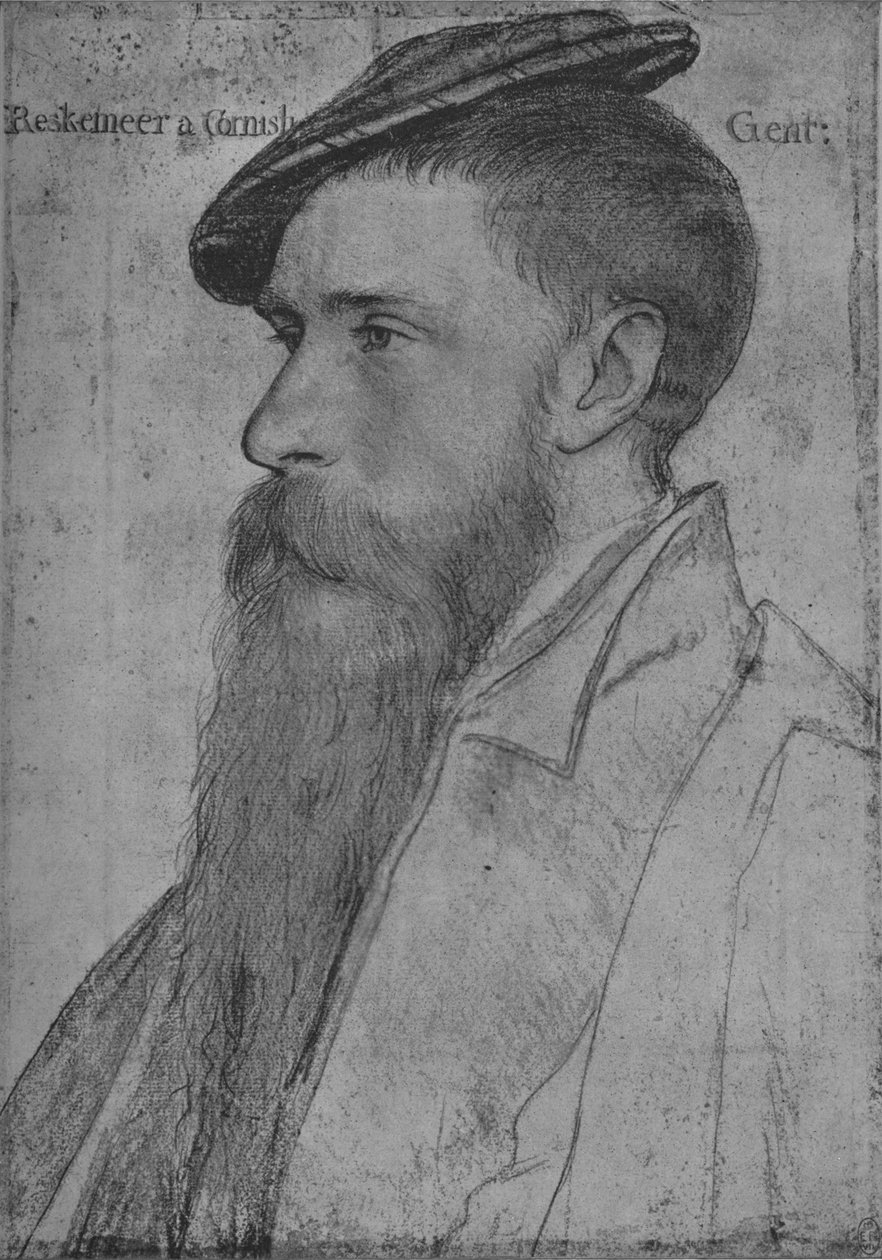 威廉·雷斯基默（William Reskimer），c1532-1534 1945年 作者 小汉斯·霍尔拜因