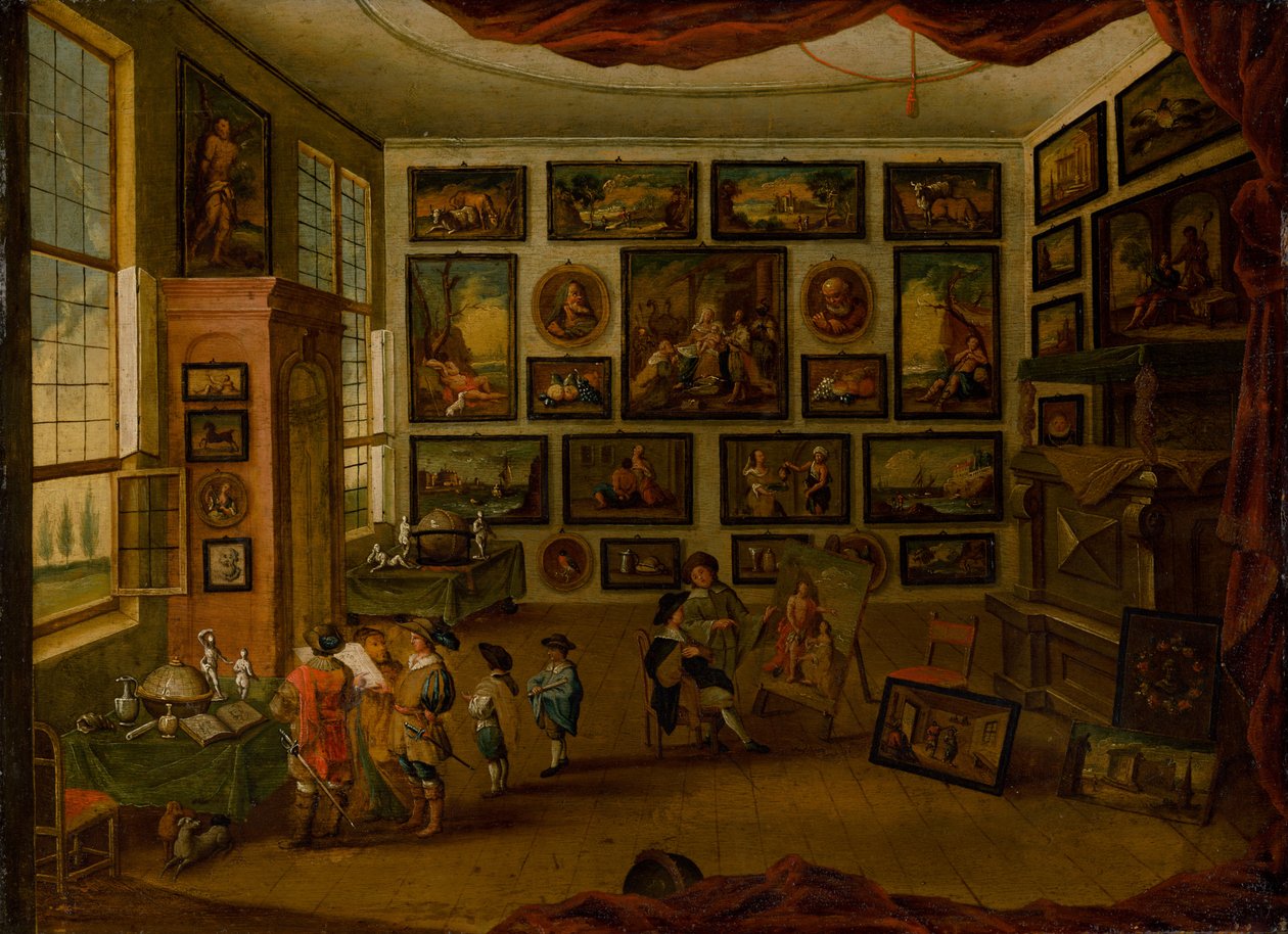 Kunstkammer，17世纪上半叶 作者 汉斯三世·乔丹斯