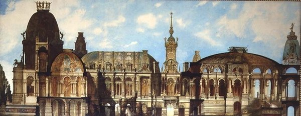 为一个建筑项目设计 作者 汉斯·马卡特（Hans Makart）