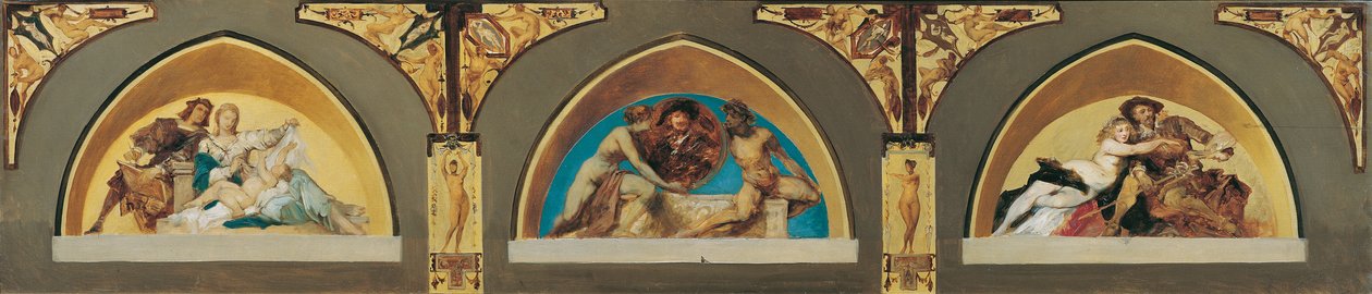 拉斐尔、伦勃朗、鲁本斯 作者 汉斯·马卡特（Hans Makart）