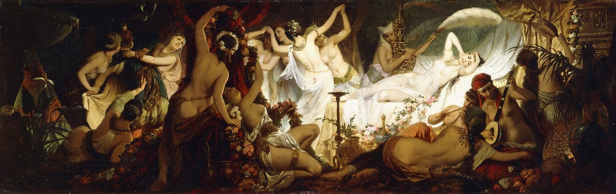 后宫 作者 汉斯·马卡特（Hans Makart）