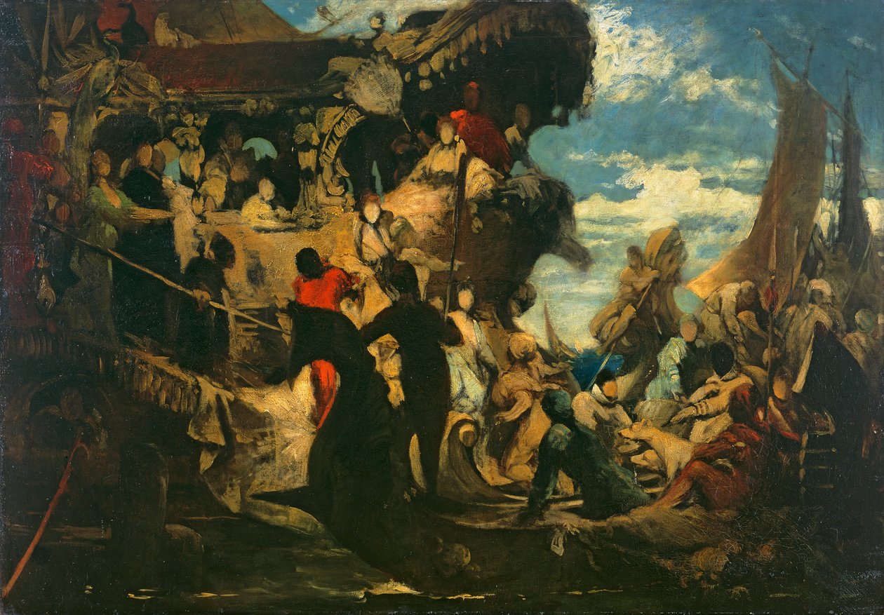 Venedig 向卡塔琳娜-科内罗致敬 作者 汉斯·马卡特（Hans Makart）