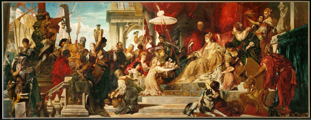  作者 汉斯·马卡特（Hans Makart）