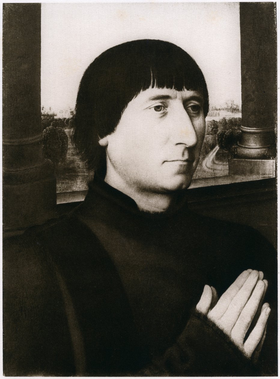纪尧姆·莫雷（Guillaume Morel），c1480，1927年 作者 汉斯·梅姆林