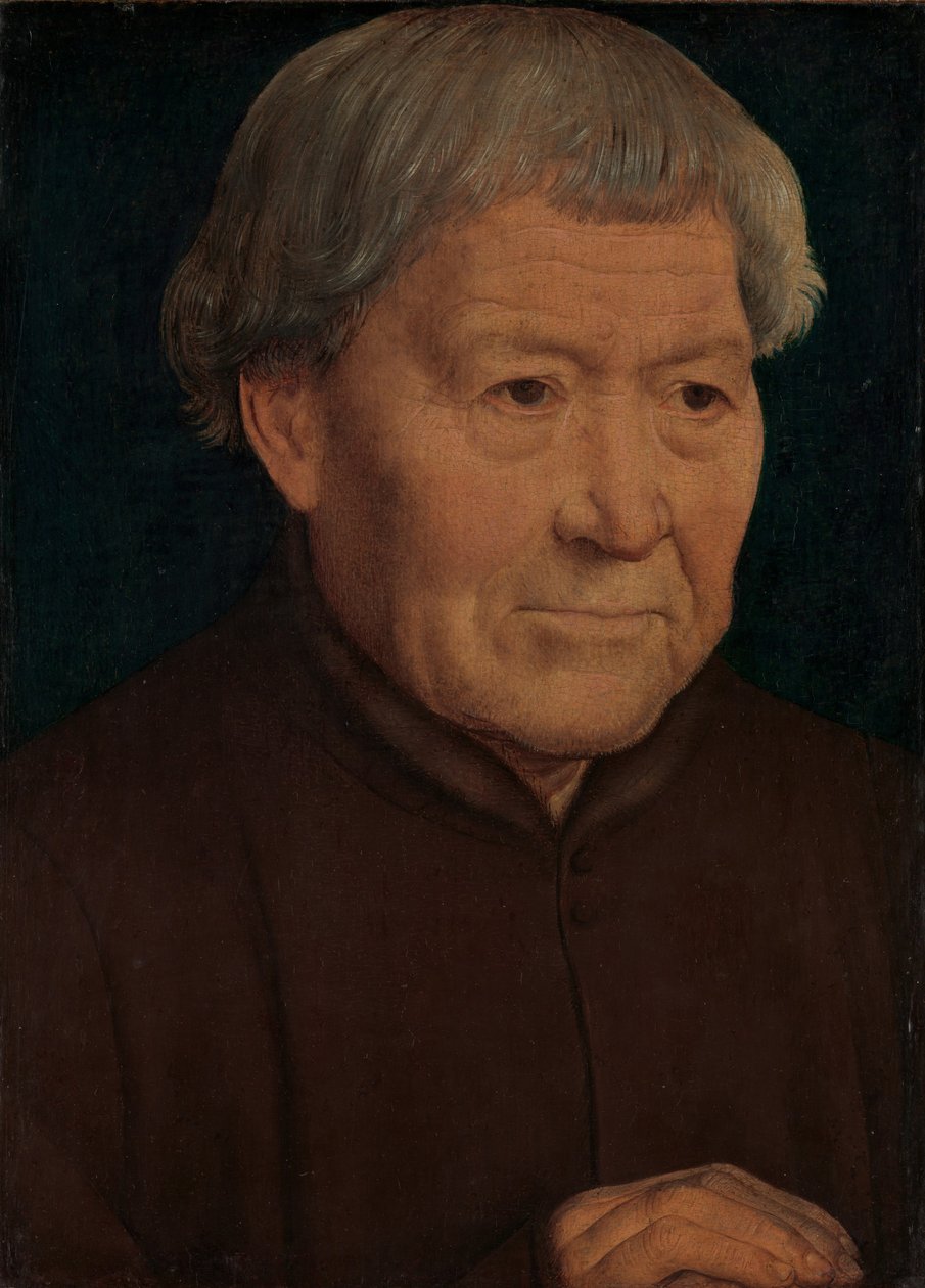 一个老人的画象，c.1475 作者 汉斯·梅姆林