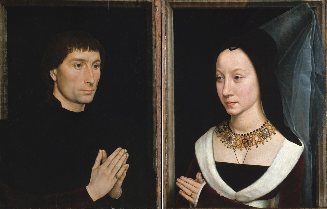 Tommaso di Folco Portinari 1428-1501，Maria Portinari ...，ca. 1470。 作者 汉斯·梅姆林
