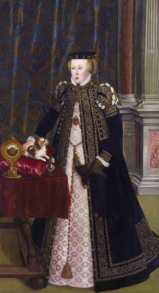 巴伐利亚的Archduchess Anna（1528-90），神圣罗马帝国皇帝费迪南德一世的女儿，1556年 作者 汉斯·缪里希（Hans Muelich）或米里希（Mielich）