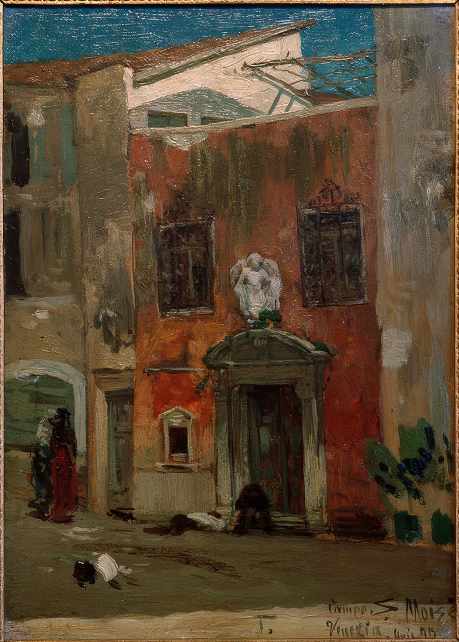 H.P.Feddersen d. J., Campo S. Moisè, Venedig 作者 小汉斯·彼得·费德森