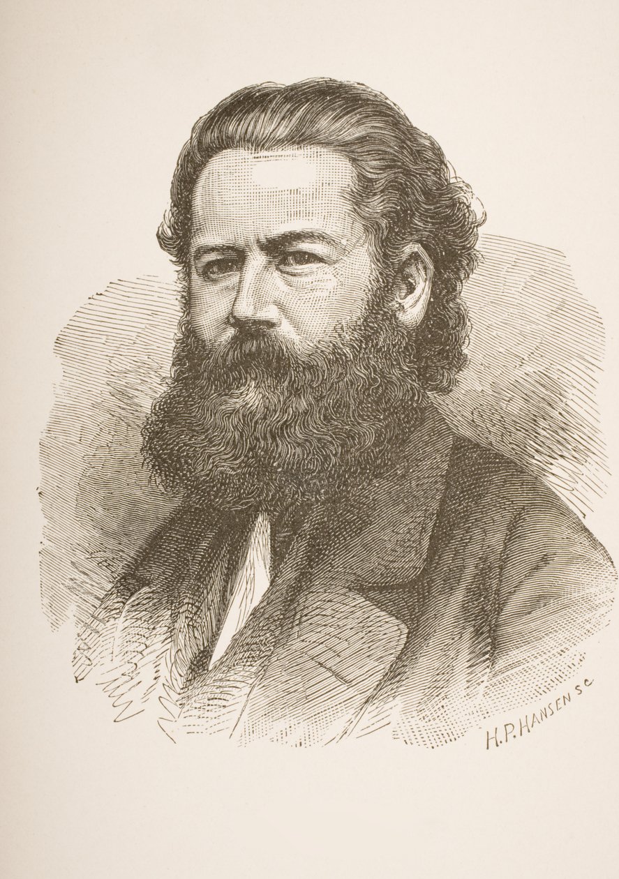 Henrik Ibsen（1828-1906）c.1858 作者 汉斯·彼得·汉森