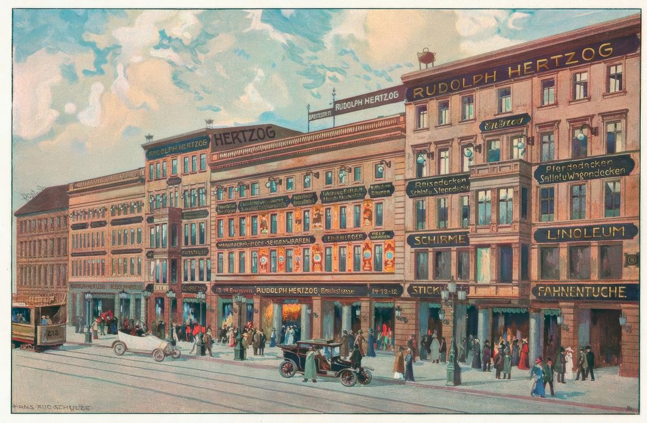 Rudolph Hertzog, Berlin C.Front Breite Straße 作者 汉斯·鲁道夫·舒尔茨