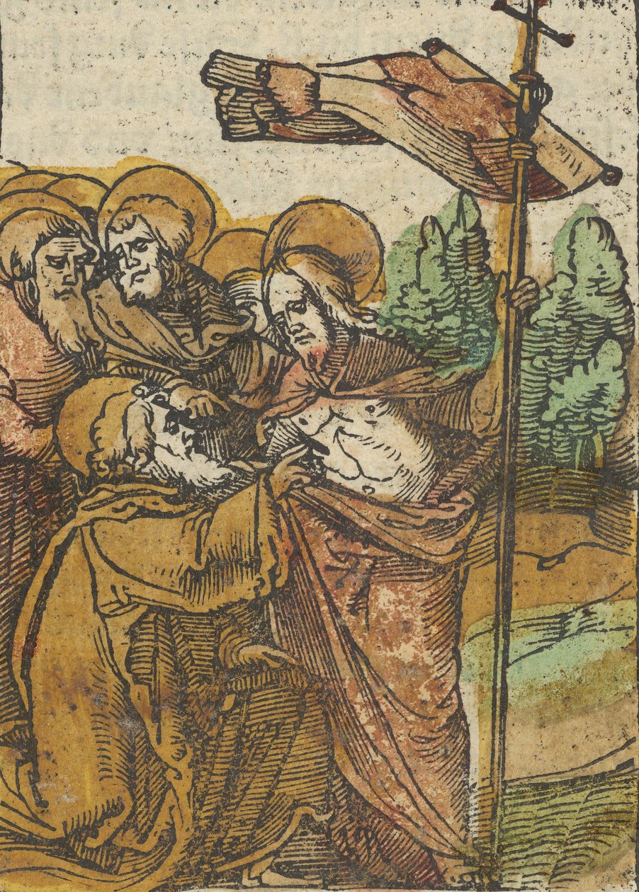 托马斯的不可思议，来自Das Plenarium，1517年。 作者 Hans Schäufelein the Elder