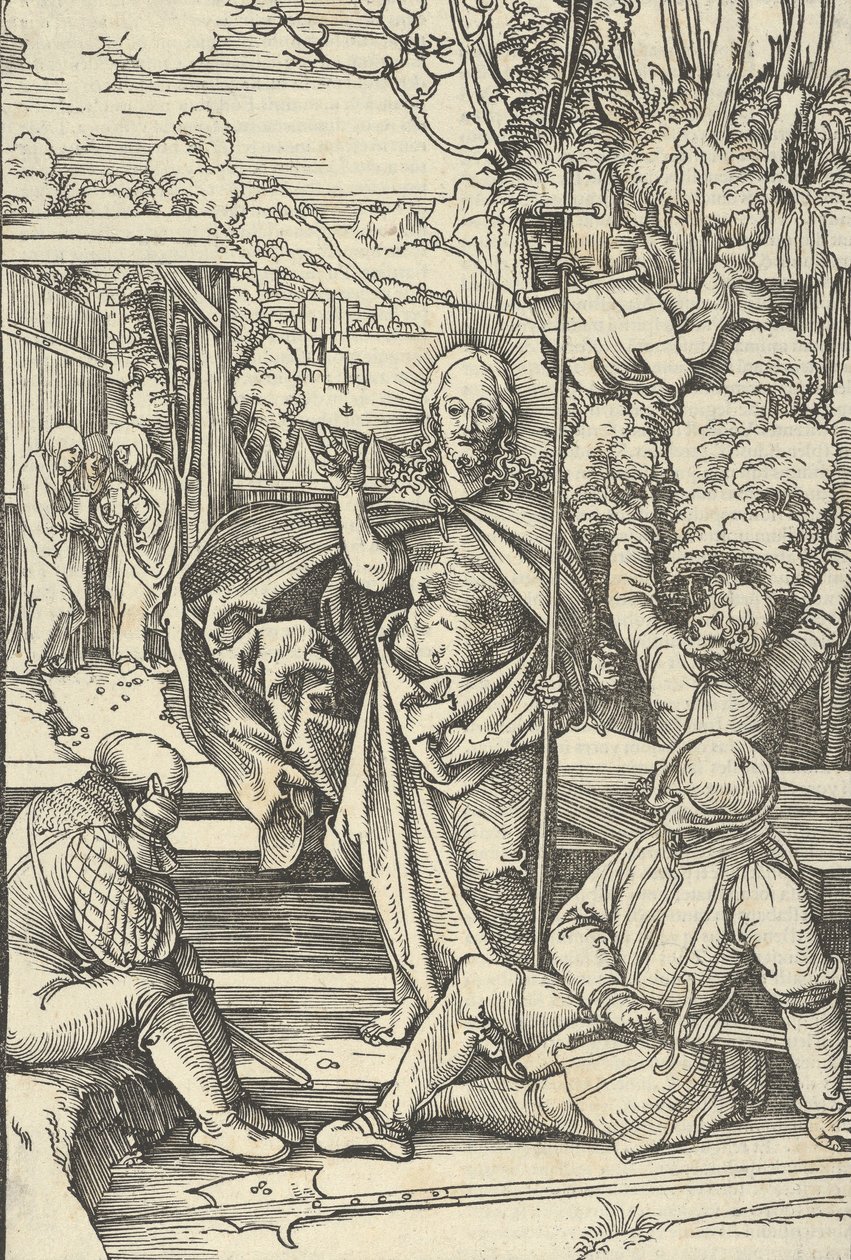 复活，来自Speculum passionis domini nostri Ihesu Christi，1507。 作者 Hans Schäufelein the Elder