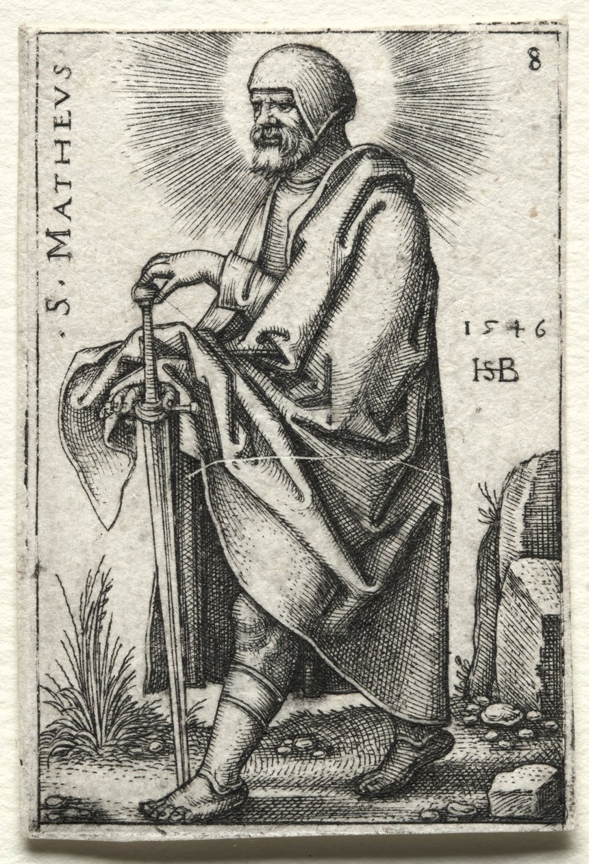 圣马克，1545-1546年。 作者 汉斯·塞巴尔德·贝汉姆