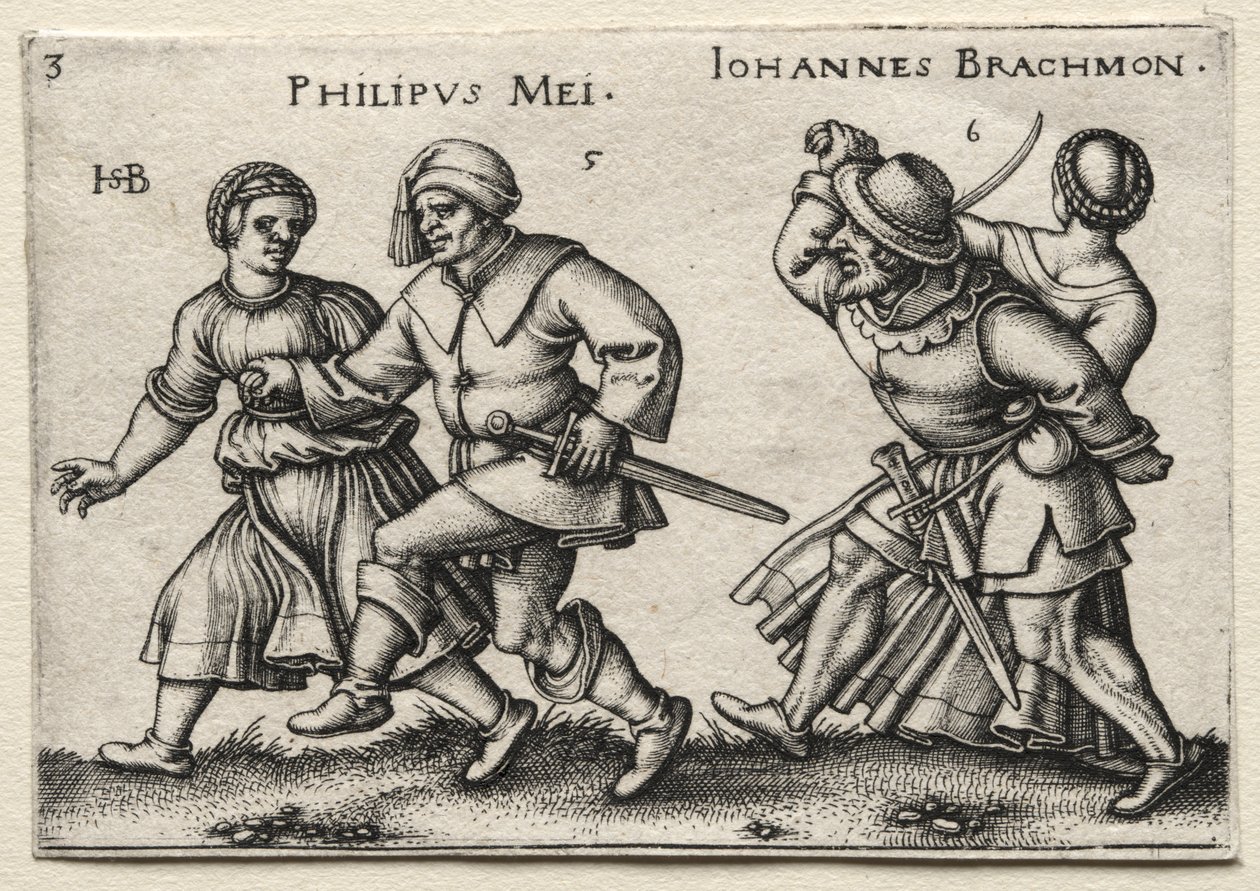 乡村婚礼：Philipus Mei / Johannes Brachmon 作者 汉斯·塞巴尔德·贝汉姆