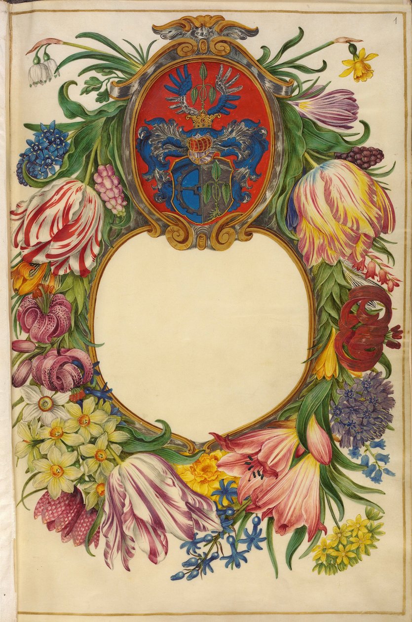 德文：扉页 Moller-Florilegium (1) 作者 汉斯-西蒙·霍尔茨贝克