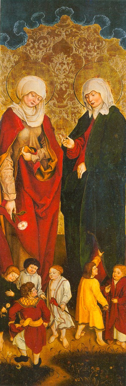 德语: Maria Salome und Maria Cleophae 玛丽亚-莎乐美和玛丽亚-克利奥菲 作者 汉斯和雅各布·斯特鲁布