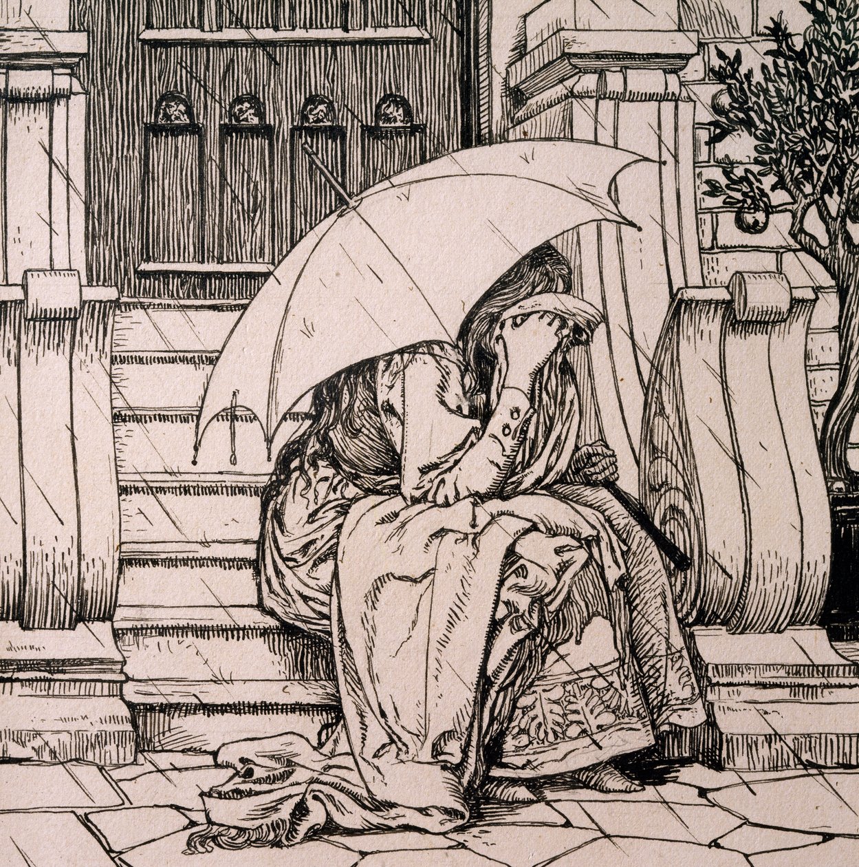 安徒生 (1805-1875) 的童话插图 作者 汉斯·泰格纳