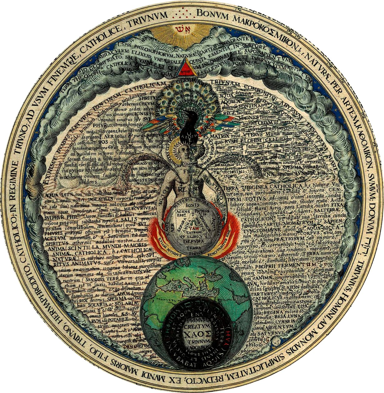 Hermaphrodite, 1595.   作者 汉斯·弗里德曼·德·弗里斯