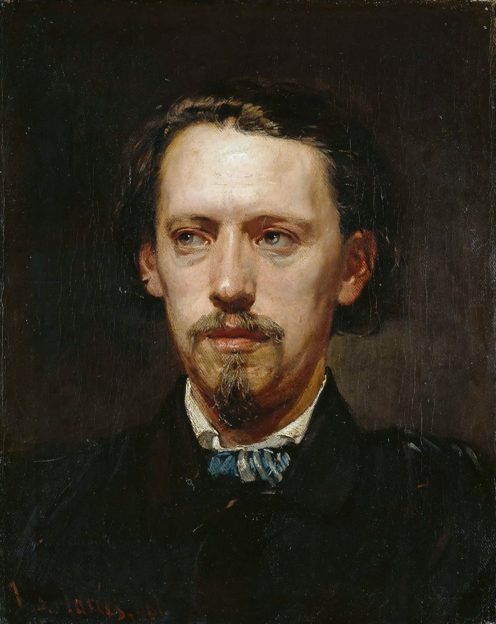 海因里希·安东·黑格（Heinrich Anton Heger）肖像（1832-1888年，1861年）。 作者 汉斯·冯·马雷斯