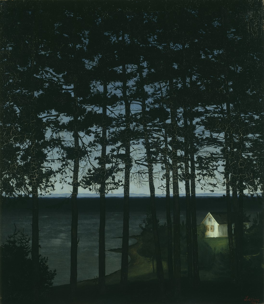 渔民小屋，1906年 作者 哈罗德·奥斯卡·索尔伯格