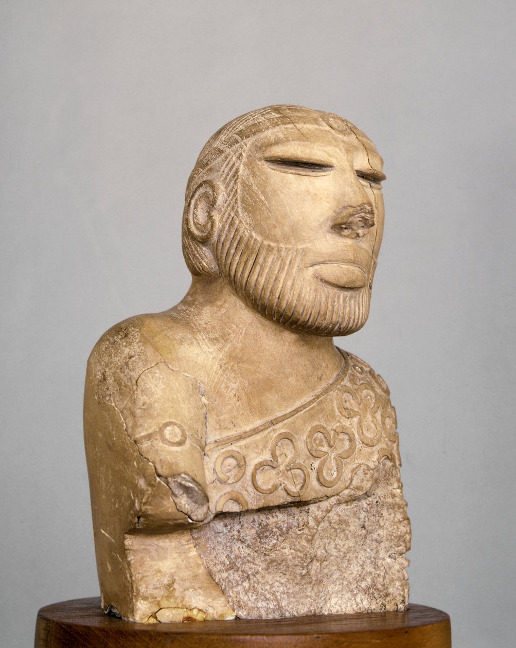 来自Mohenjo-Daro的&39;牧师之王&39;，公元前2500年（滑石） 作者 哈拉潘
