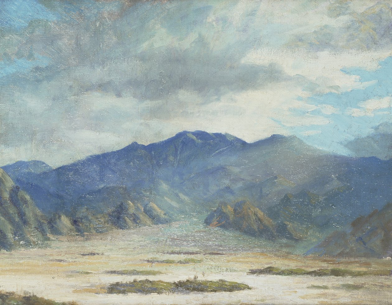 加州沙漠场景 作者 哈罗德·亚瑟·斯特雷特