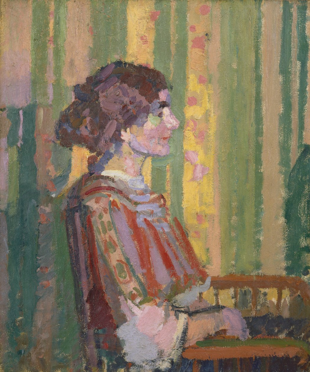 Stanislawa de Karlowska（Robert Bevan夫人） 作者 哈罗德·吉尔曼