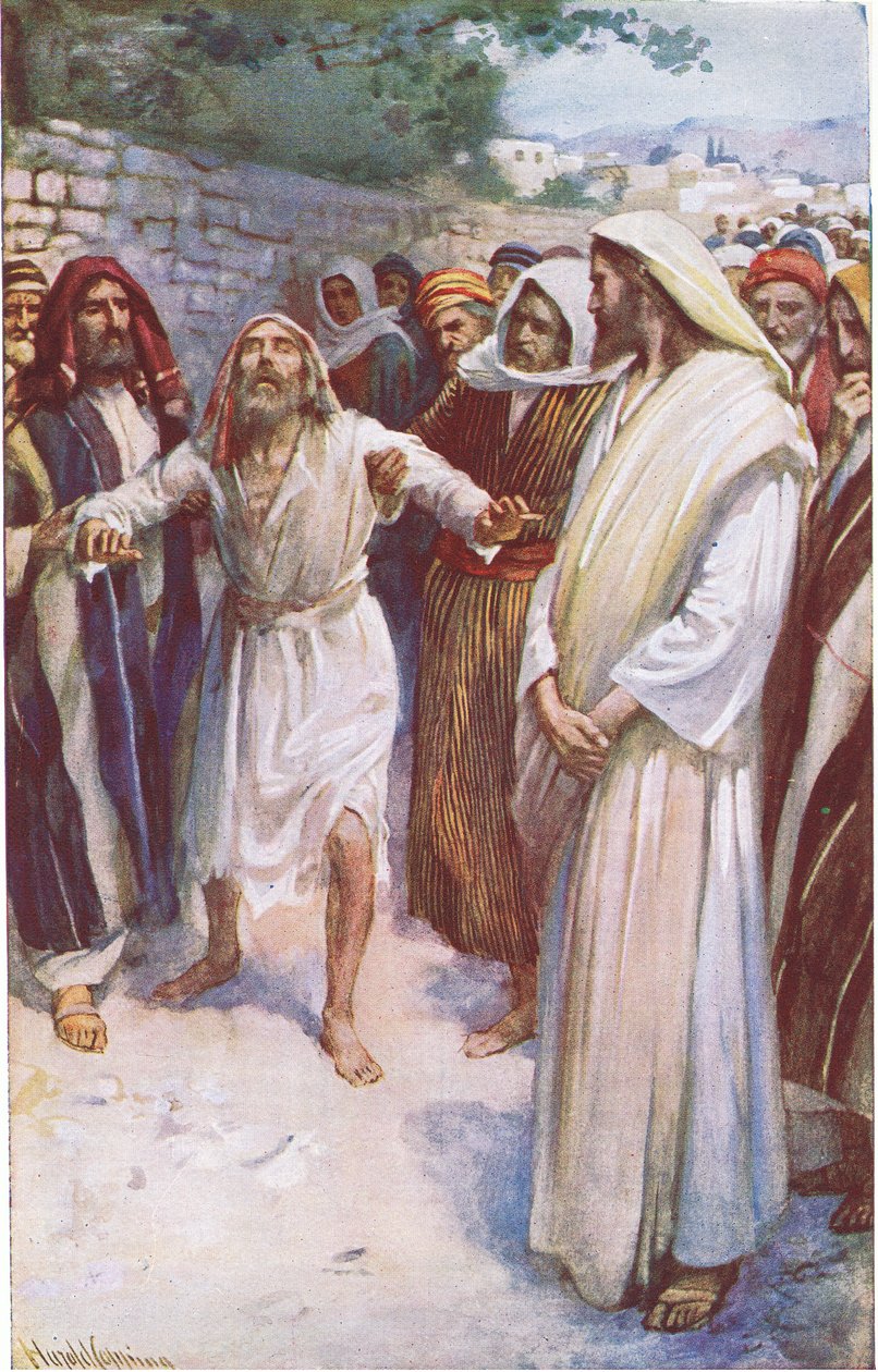 Bartimaeus，插图来自哈罗德Copping图片：皇冠系列，c.1920s 作者 哈罗德·应付