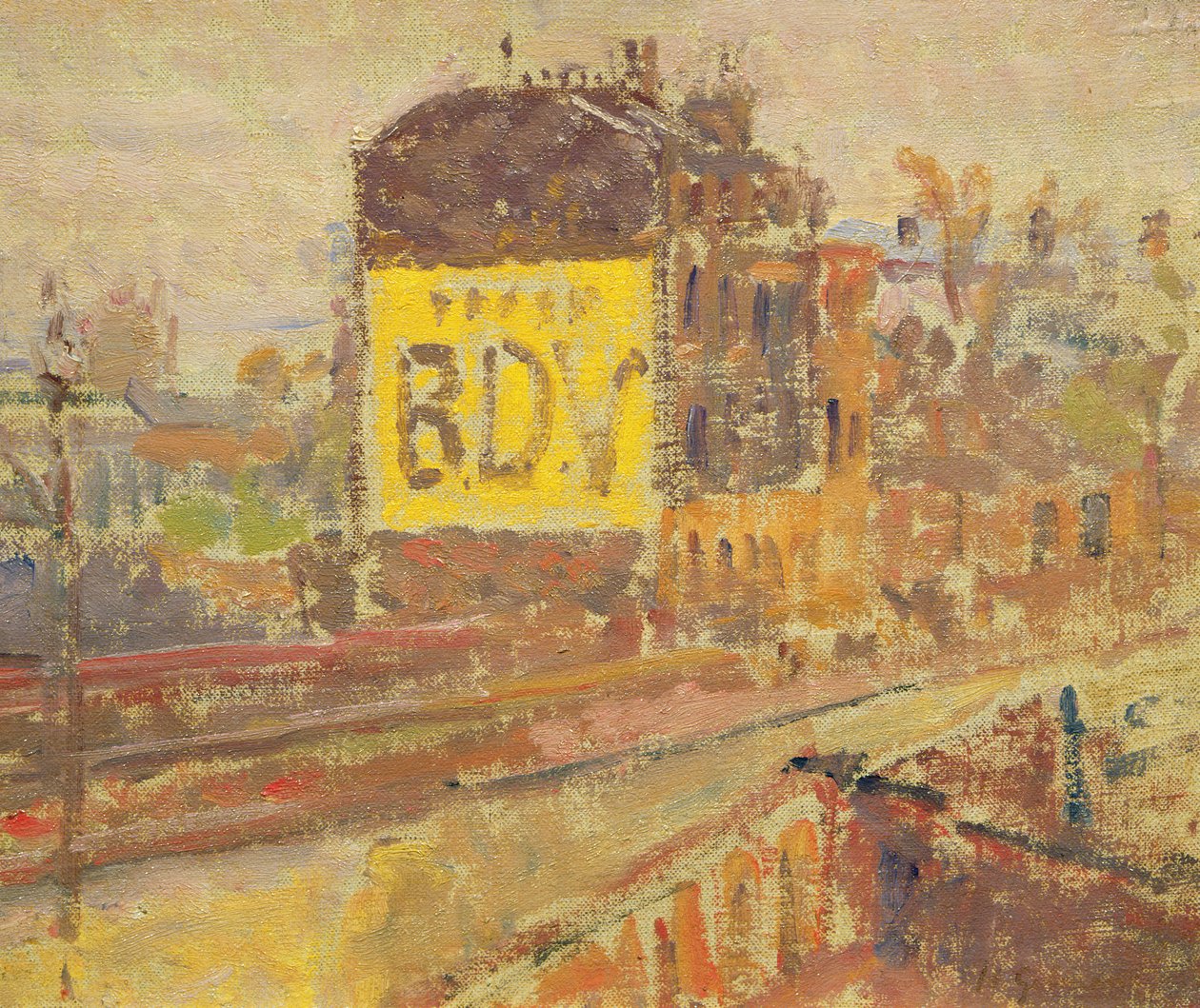 汉普斯特德路，c.1910-11 作者 哈罗德·吉尔曼